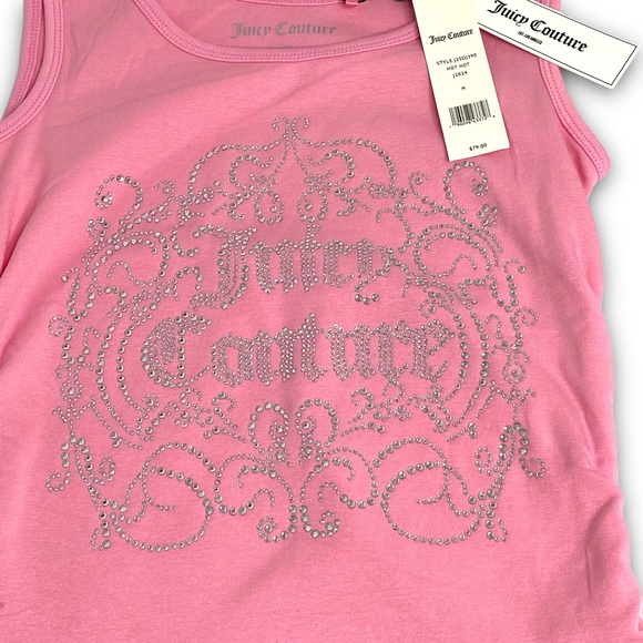 Juicy Couture Shirred Tank Dress in BarbieCore Pink - Picture 4 of 6